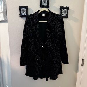 VENUS Black Sequin Blazer